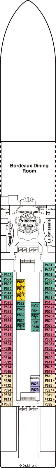 Island Princess Deck Plans: Ship Layout, Staterooms & Map - Cruise Critic