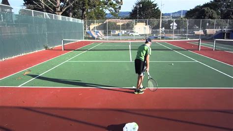 Deuce and Add Court Tennis Serves - YouTube