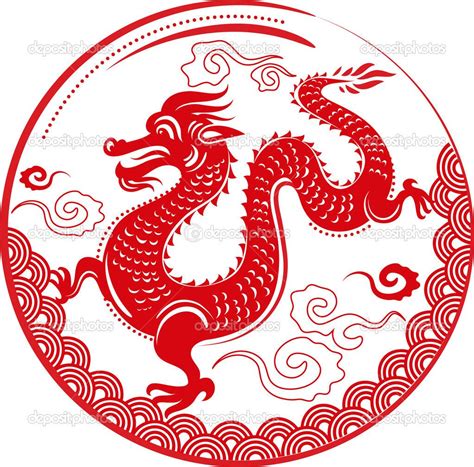 année du dragon, le nouvel an chinois | Dragones, Ilustración de dragón ...