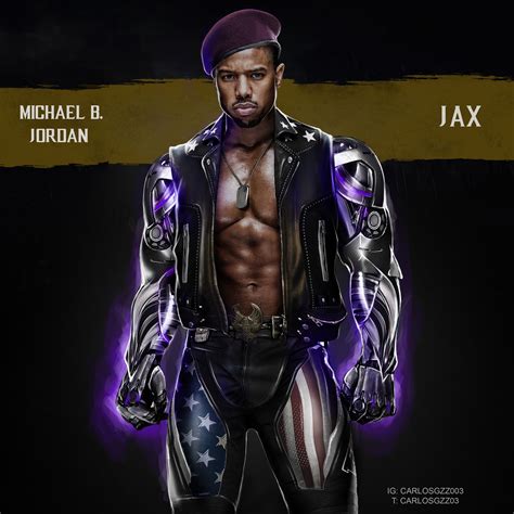 MICHAEL B. JORDAN as JAX! ARTwork By Me!🔥 @carlosgzz03 on Twitter ...