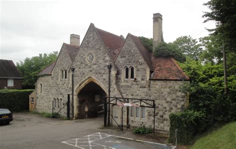 Entrance and views of Hillingdon Cemetery Hillingdon Hill, Hillingdon, Middlesex. Designed by ...