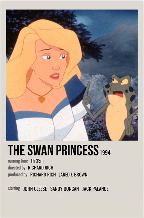 the swan princess | Animated movie posters, Old disney movies, Good animated movies