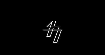 Number 47 Gaming Concept Logo