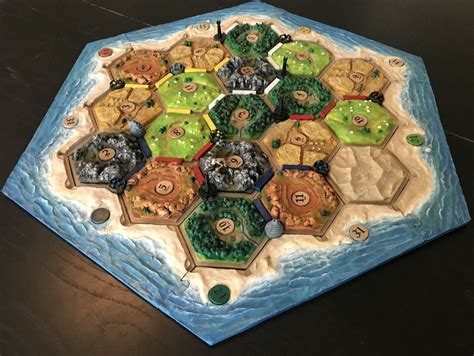 I made a 3D Catan set with LOTR-themed cities #handmade #crafts #HowTo #DIY | Settlers of catan ...