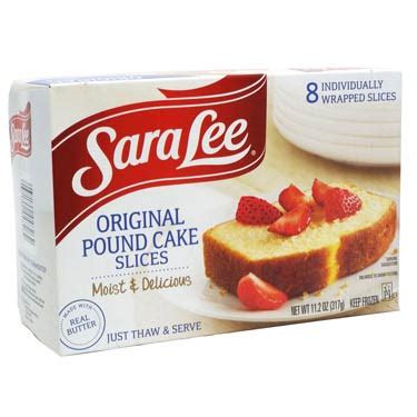 SuperMax | SARA LEE ORIGINAL POUND CAKE SLICES 8CT 11.2 OZ