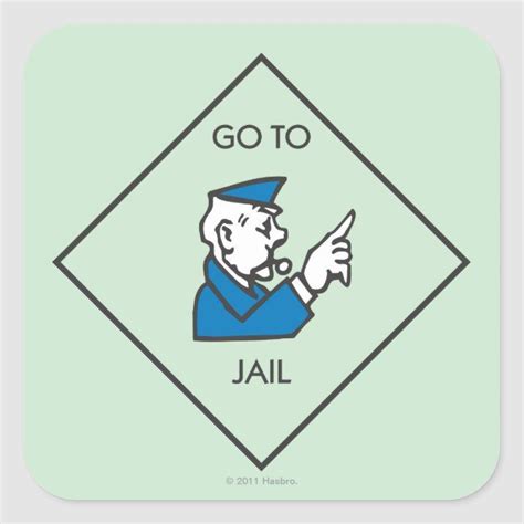 Go To Jail Monopoly Board