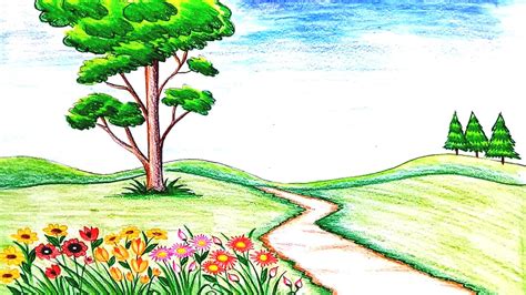 Garden Drawing Pictures | Free download on ClipArtMag