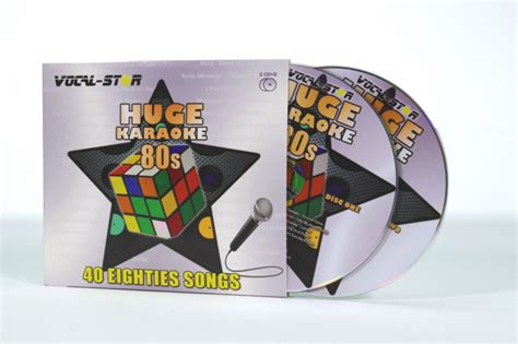 Vocal-Star Huge Karaoke Hits of 80s - 40 Songs - 2 CDG Disc Set - Vocal ...