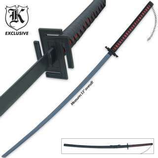 Bleach Ichigo Kurosaki Bankai Zanpakuto Anime Sword 53 Ichigo Bankai ...