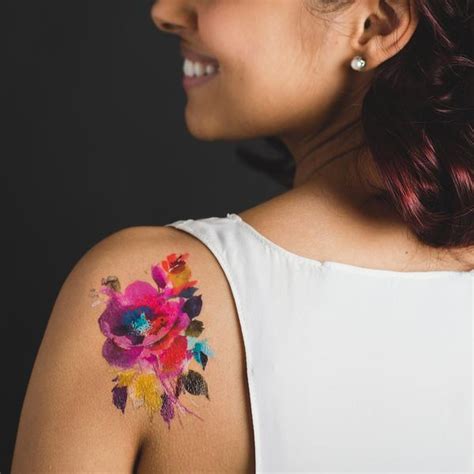 swissmiss | Watercolor Temporary Tattoos