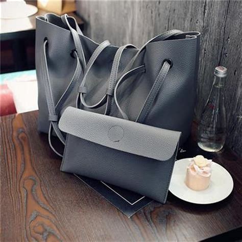 DHGATE Brand New Casual Female Tote Composite Handbag Ladies Pack Hotsale Simple Large Capacity ...