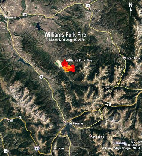 Cameron Peak Fire Map Today