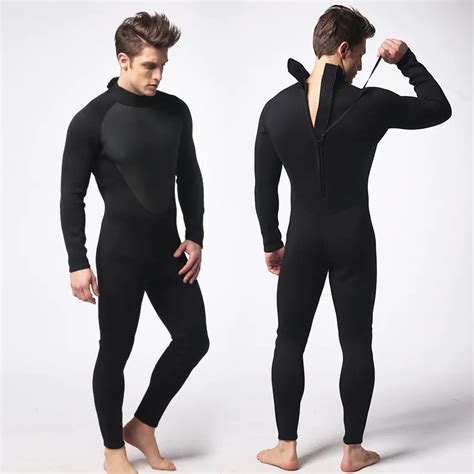 Black submersible service for 3m m surfing suit simple paragraph male ...