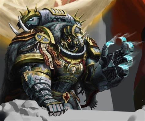 Leman Russ in 40k (by me) | Warhammer art, Warhammer fantasy, Warhammer ...