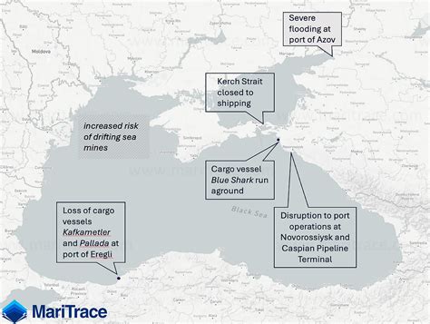 Severe storms in the Black Sea threaten commercial shipping and disrupt ...