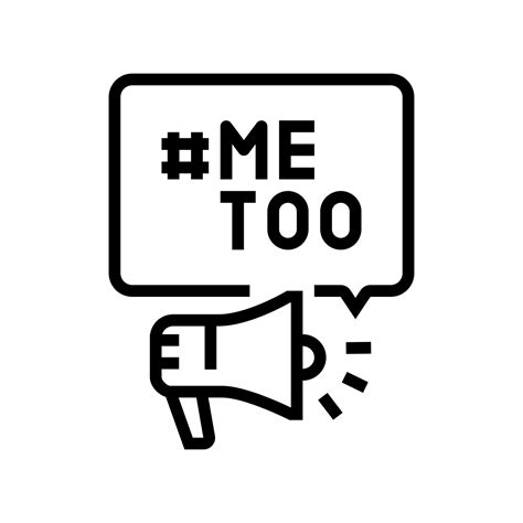 metoo movement feminism woman line icon vector illustration 24130702 Vector Art at Vecteezy