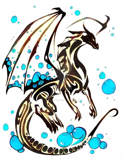 Bubble Dragon by xxxKiyaDentrunxxx on DeviantArt