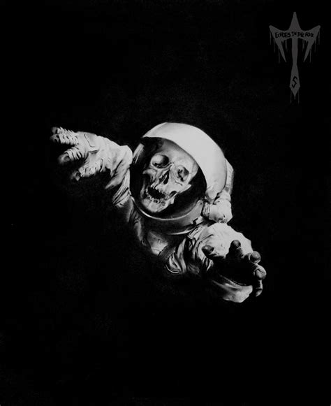 Dead Astronaut Charcoal Drawing by Echoesinthefog on DeviantArt