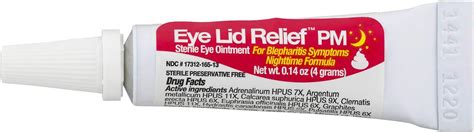 Eye Lid Relief Pm Ointment for Blepharitis & Irritation: Amazon.com.au: Health & Personal Care