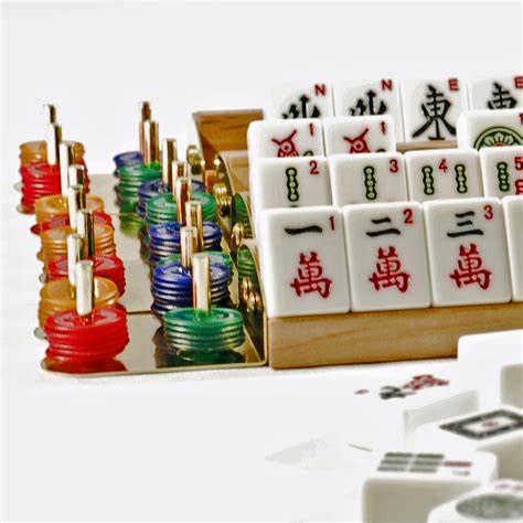 Deluxe American Mahjong in a Silver Aluminum Case – Wood Expressions