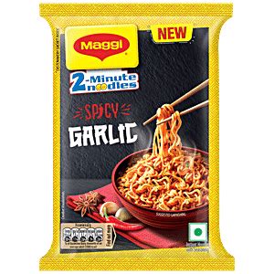 Buy MAGGI 2-Minute Spicy Garlic Noodles Online at Best Price of Rs 80 - bigbasket