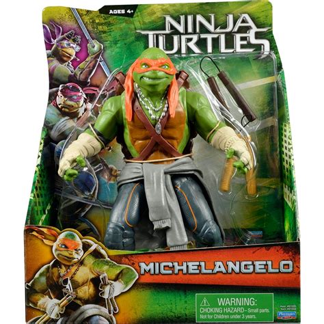 Teenage Mutant Ninja Turtles Movie 11" Mike Action Figure - Walmart.com ...