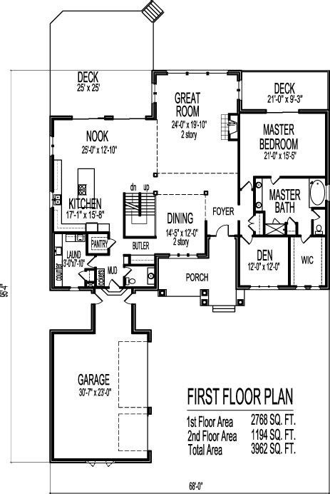 Two Story Floor Plans With Basement – Flooring Ideas