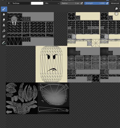 Strange Texture glitch in Blender - Art Design Support - Developer Forum | Roblox