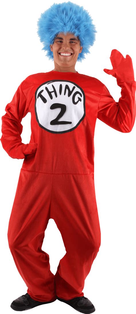 Download Dr. Seuss The Cat In The Hat - Thing 1 Or Thing 2 Adult PNG Image with No Background ...