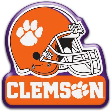 Clemson Tigers Helmet Magnet - Mymancave Store