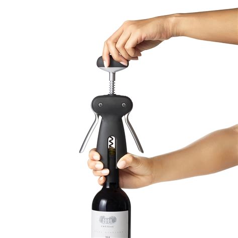 Steel Winged Corkscrew With Removable Foil Cutter | OXO UK