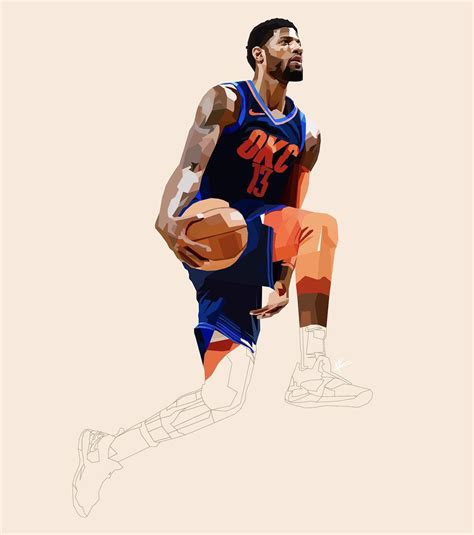 Paul George Wallpaper Okc (#2529936) - HD Wallpaper & Backgrounds Download