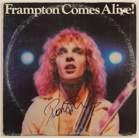 Lot Detail - Peter Frampton Signed "Frampton Comes Alive" Album