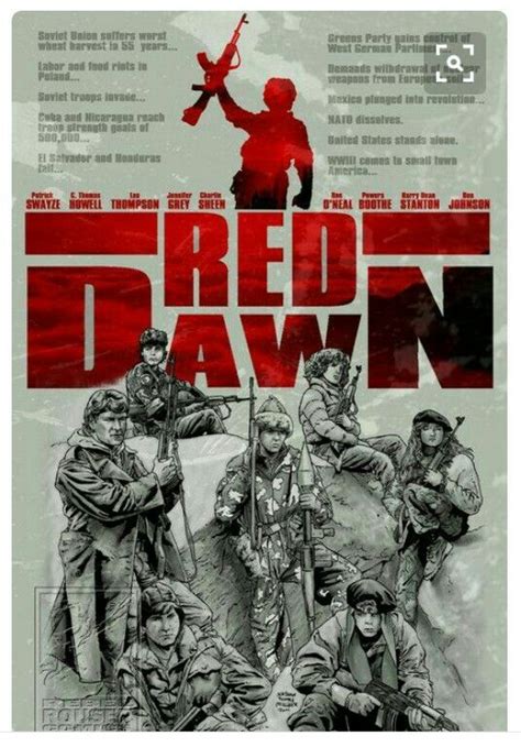 Red dawn | Dawn movie, Classic movie posters, Movie posters