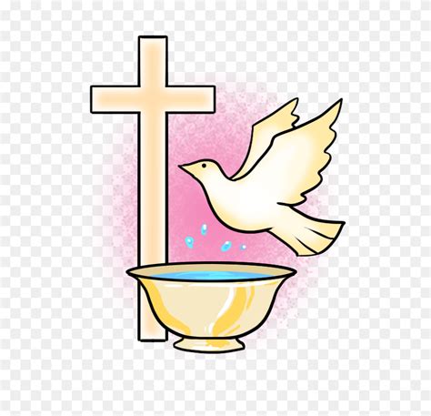 Cross Clipart Baptism, Cross Baptism Transparent Free For Download ...