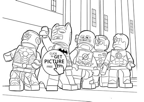 Lego Avengers Coloring Pages