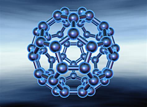 Buckyball also known as Fullerene or Buckminsterfullerene posters & prints by Corbis