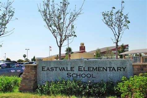 Eastvale Elementary School entrance sign in Eastvale, California. #eastvaleschools http ...