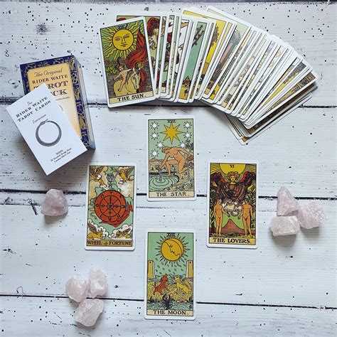 The Original Rider Waite Tarot Deck - Etsy UK | Rider waite tarot cards ...