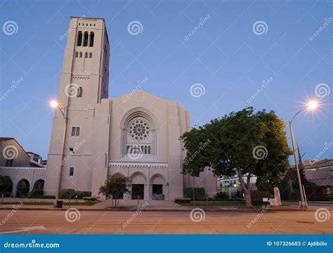 First Baptist Church in Pasadena, California, USA Stock Image - Image of american, blue: 107326683