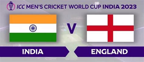 India vs England Live Streaming: How to Watch the ICC ODI World Cup ...