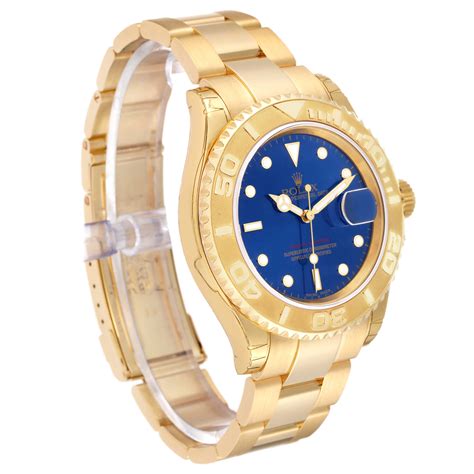 Rolex Yacht-Master Yellow Gold 16628 | Stock 56601 | SwissWatchExpo