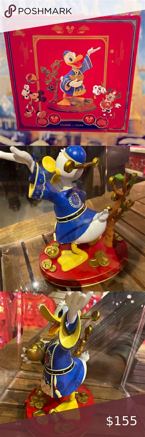 Disney Parks Lunar Year 2023 Donald Duck Figure Figurine Year of the Rabbit New | Year of the ...