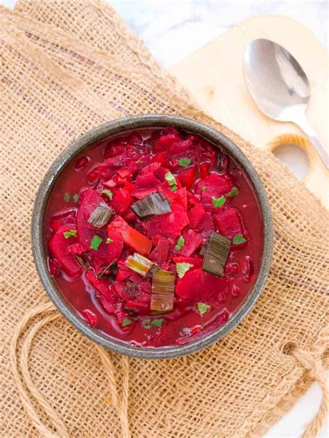 Beetroot Soup Recipe - Tastefully Vikkie