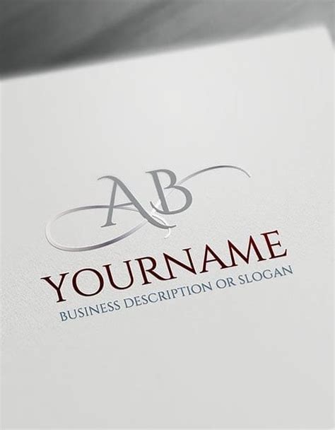 Couple Name Initials Logo Maker : With a diverse selection of logo templates for your selections ...