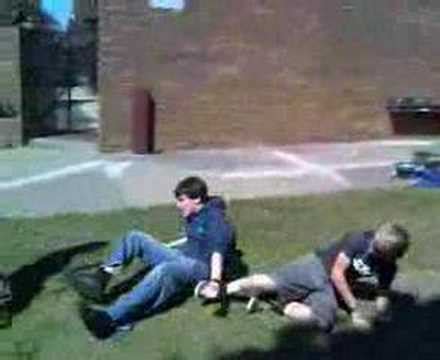 A "real" fight at school - YouTube