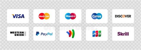 Credit Card Logos Stock Illustrations – 895 Credit Card Logos Stock ...