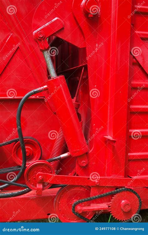 Hydraulic part stock photo. Image of pressure, shovel - 24977108