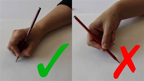 How to Hold Pencil For Drawing | How to Hold a Pencil - YouTube