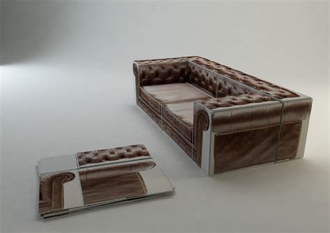 box sofa on Behance